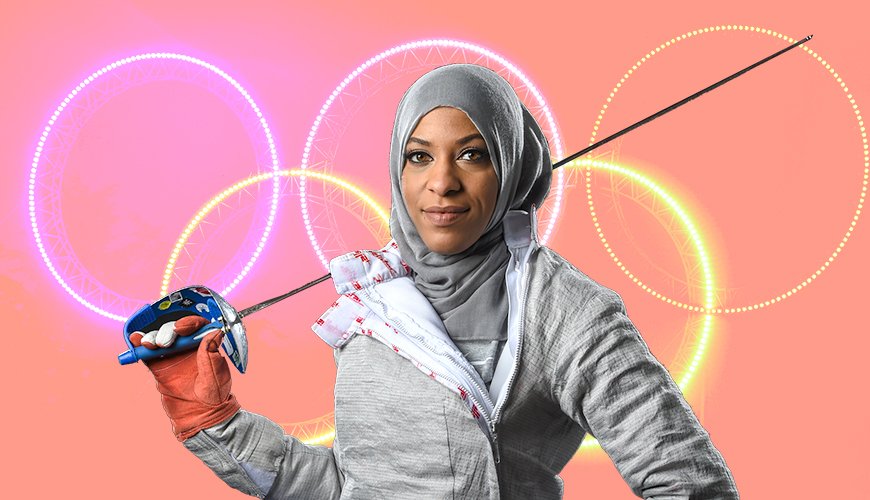 (09) Photos: Ibtihaj Muhammad, l’escrimeuse américaine en hijab