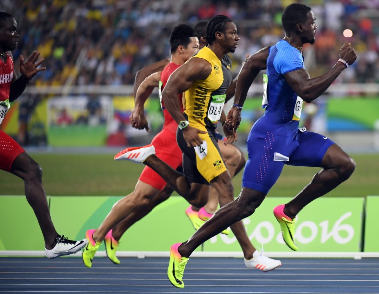 JO-2016/Athlétisme: Gatlin rejoint Bolt en finale du 100 m