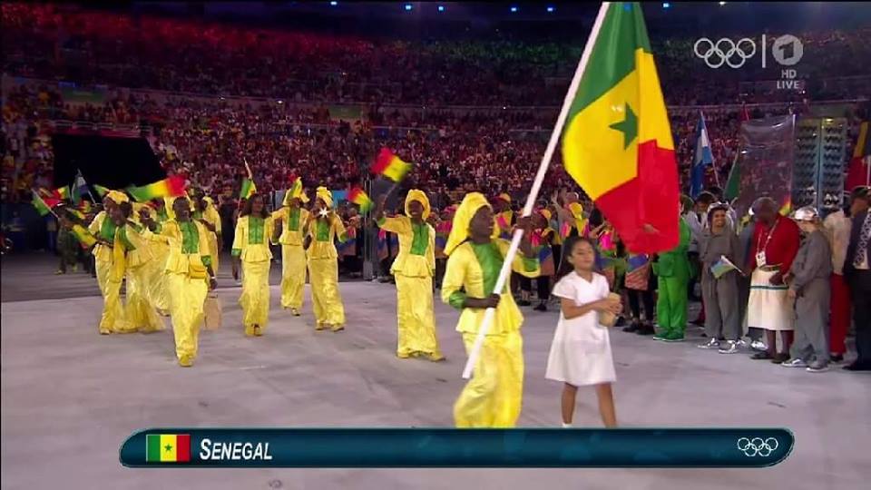 Photos: Le passage du Sénégal à la cérémonie d’ouverture des J.O