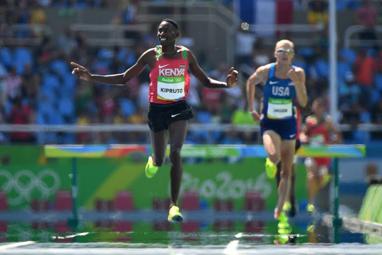JO-2016/3000 m steeple: l’or pour le Kényan Conseslus Kipruto, Mekhissi 4e