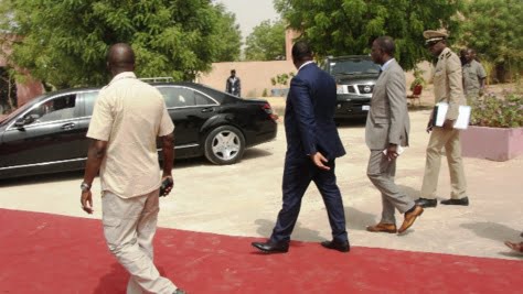 Macky Sall en vacance dans sa résidence secondaire de Popenguine