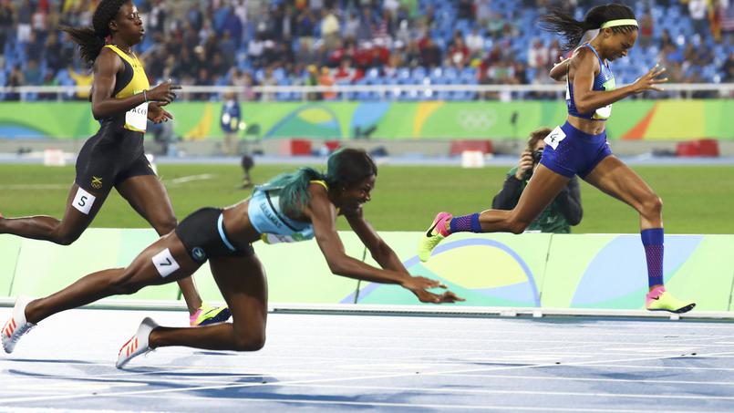 L’incroyable plongeon de Shaunae Miller sur la ligne d’arrivée pour s’adjuger l’or sur le 400m