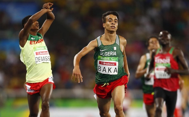 Abdellatif Baka champion plus rapide que les « valides » à Rio