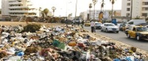 Lendemain Tabaski à Dakar : Des eaux de pluie stagnantes et des tas de déchets