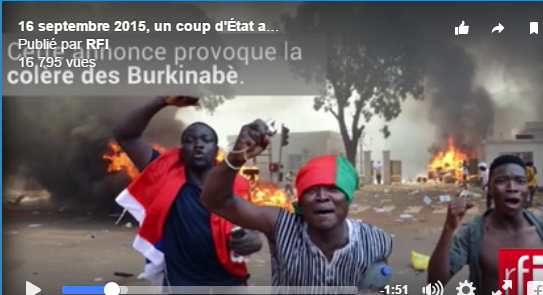 Vidéo: Les événements marquants au Burkina Faso après l’ère Blaise Compaoré. Regardez!