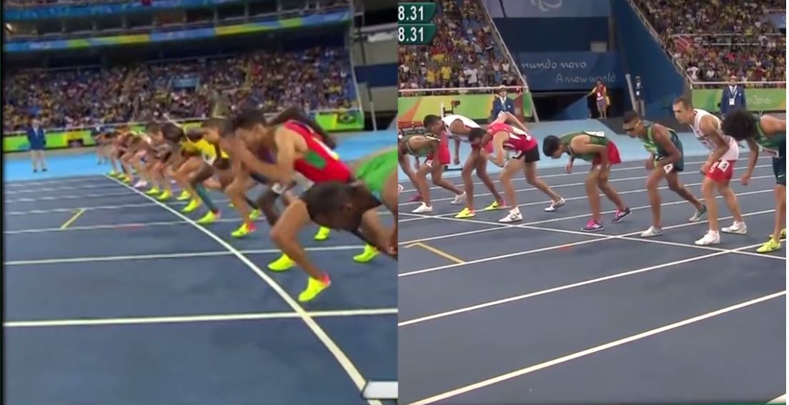 Vidéo : Jeux paralympiques de Rio – La finale du 1500m plus rapide que celle des valides. Regardez