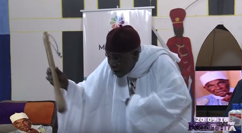 Vidéo : Abdoulaye Wade et son « courou roff » dans « Kouthia show » – Regardez.