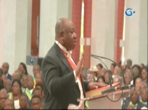 Vidéo : La prestation de serment d'Ali Bongo Ondimba. Regardez