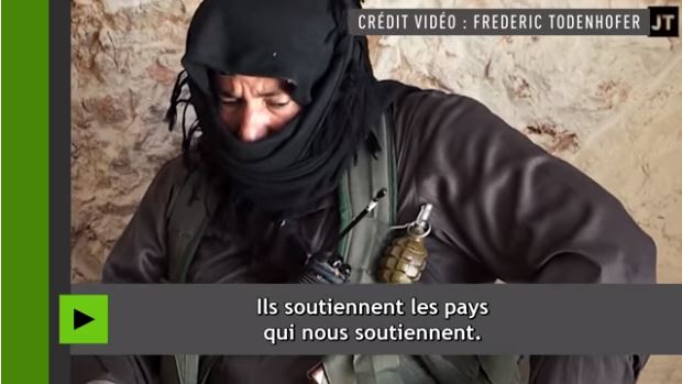 Vidéo : « Les Etats-Unis savent que les armes envoyées aux rebelles syriens se retrouvent chez les terroristes »