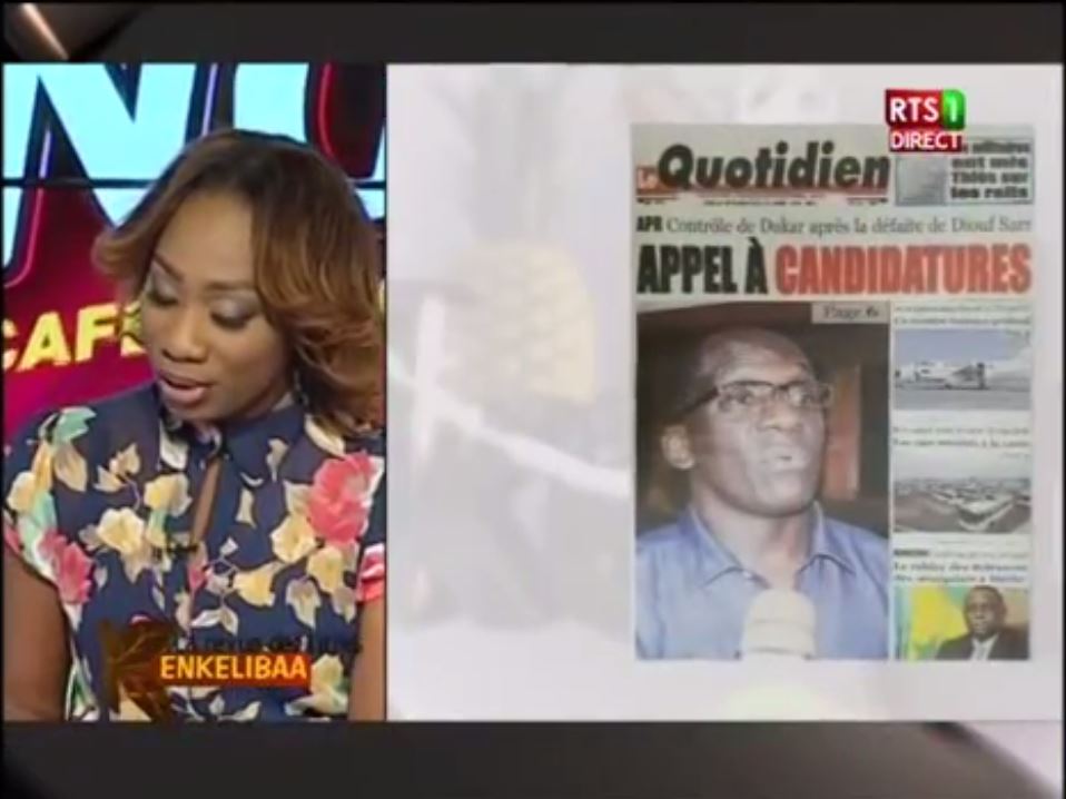 Vidéo – Revue de presse de la RTS du 6 sept 2016 ! Regardez !