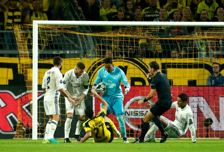 Ligue des champions: le Real Madrid tenu en échec à Dortmund (2-2)
