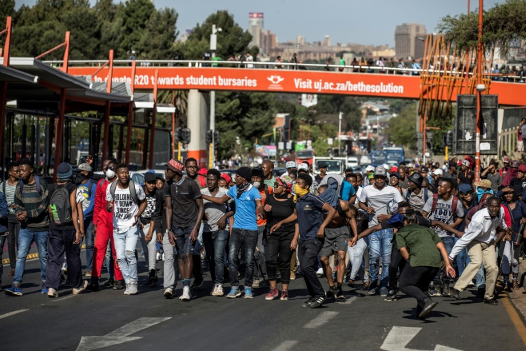 Afrique du Sud: l’agitation étudiante s’étend