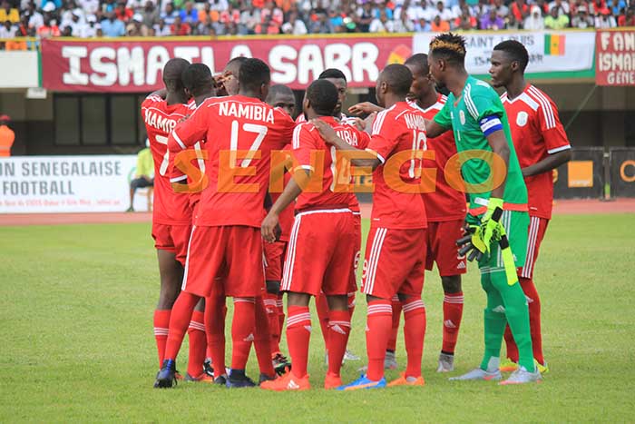 (47 photos)-CAN 2017: Les Namibiens tombent balle au pied (2-0). Revivez les grands moments