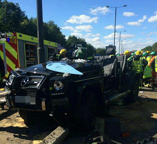 (Photos) Foot: L’international sénégalais, Pape Ndiaye Souaré, victime d’un accident de la circulation