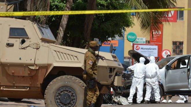 Burkina faso : un terroriste présumé abattu