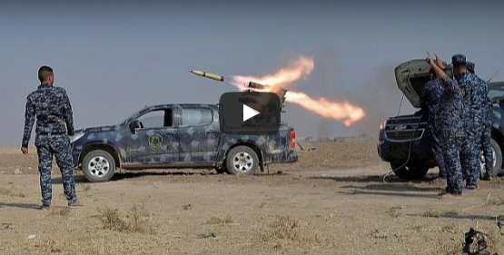 Vidéo : Autour de Mossoul, des milliers d’habitants fuient les combats – Regardez.