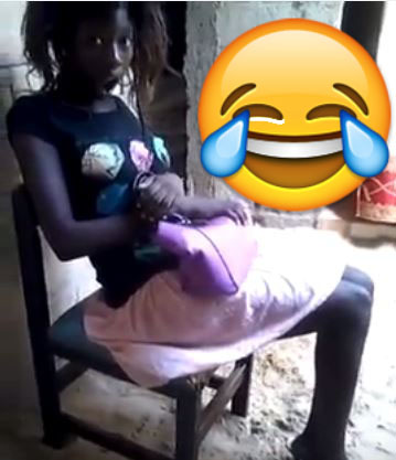 Vidéo – Cette fille veut devenir journaliste à Walf Tv ! A mourir de rires ! Regardez !