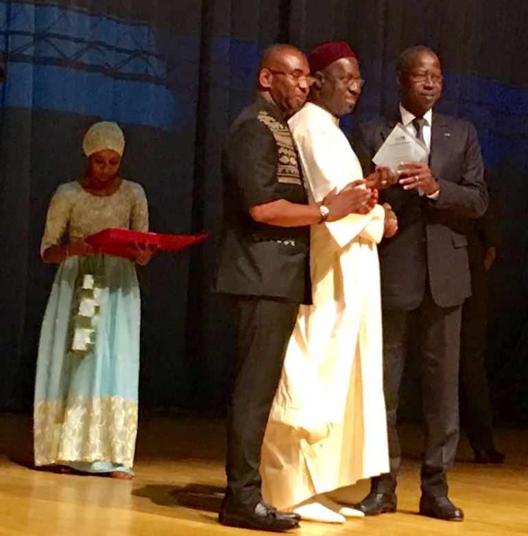 Awards Iam : Abdou Karim Sall et Aly Haïdar primés