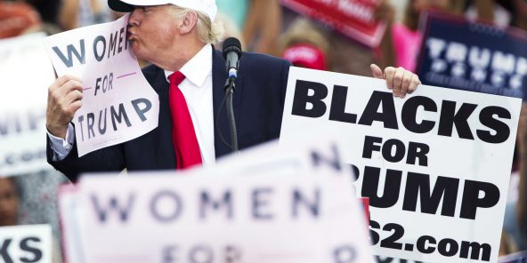États-Unis : Donald Trump peine à séduire les Noirs avec son discours sur l’ordre public