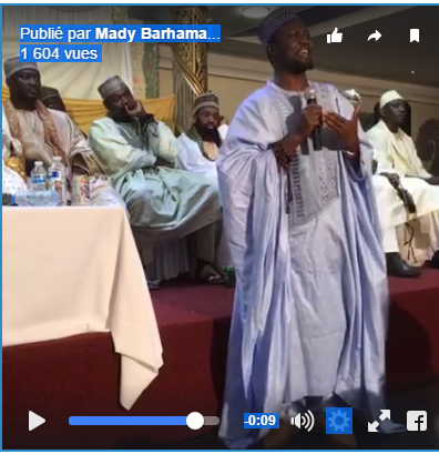 Vidéo: Gamou Cheikh Macky de Baye Niass à Birmingham. Regardez!