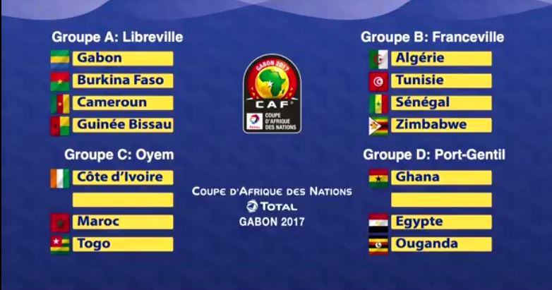 Can 2017 : le calendrier officiel