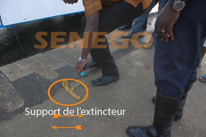 support-extincteur