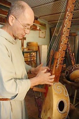 Frère Dominique Catta, seul survivant des moines fondateurs du monastère de Keur Moussa