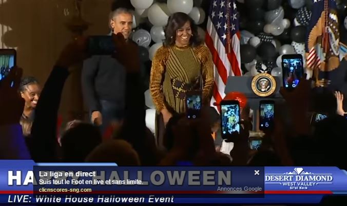 Vidéo :Le couple Obama danse sur ‘Thriller’ de Michael Jackson lors de la fête de Halloween