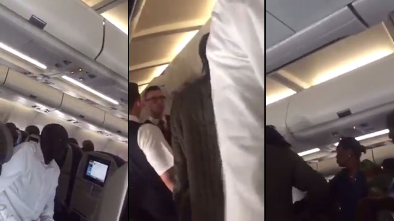 Vidéo exclusive Senego: Il s&rsquo;insurge dans un avion contre le rapatriement d&rsquo;un immigré vers Dakar. Regardez