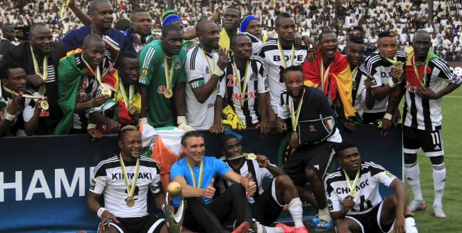 Le TP Mazembe remporte la finale de la CAF devant Béjaïa