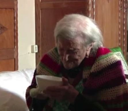 Vidéo : La doyenne de l’humanité souffle ses 117 bougies dans un mois