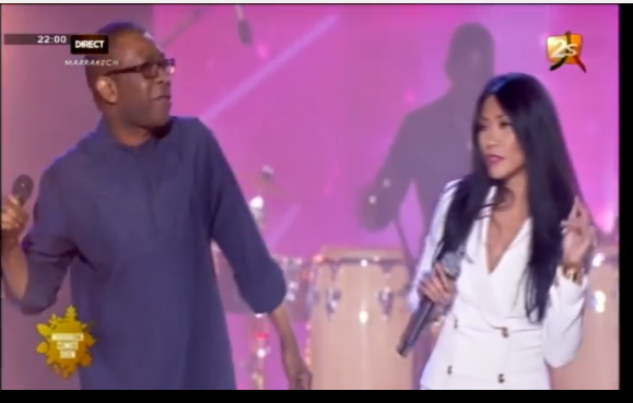 Vidéo- Revivez la prestation du trio infernal,Youssou Ndour- Anggun-Kathia Buniatishviu à Marrakech…