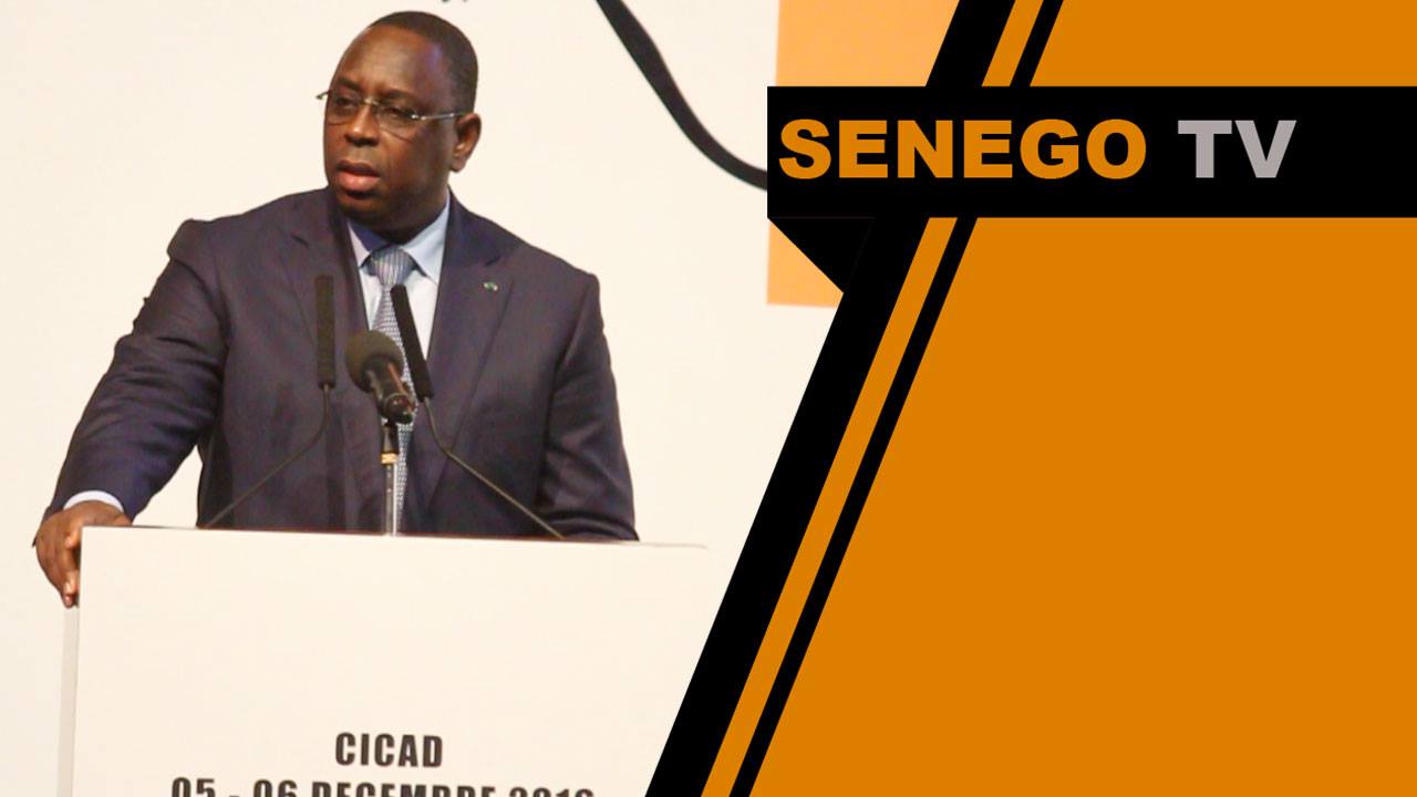 Senego TV: Discours du President Macky Sall au forum International sur la paix et la Securite en Afrique