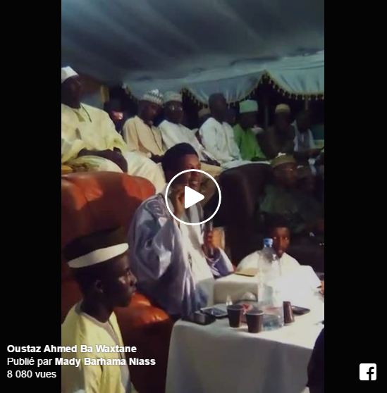 Vidéo: Oustaz Ahmed Ba sur l’influence du chapelet sur la jeunesse