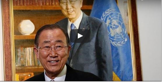 Vidéo : Bye bye Ban Ki-moon – Regardez