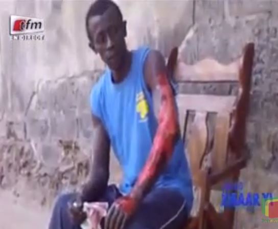 Vidéo – Tanaf : Une quincaillerie prend feu et son propriétaire décide de se suicider…Regardez!