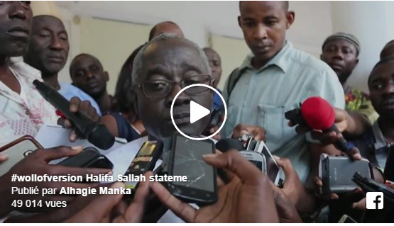 Nouveau gouvernement: Halifa Sallah le porte parole de la coalition de Barrow se prononce