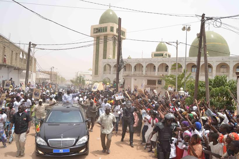 Accueil Macky à Kaolack: Les partisans de Mariama Sarr et de Diène Farba se bagarrent