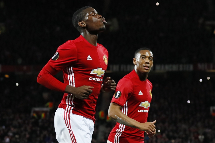 Premier League : Manchester United renverse Boro grâce à Martial et Pogba