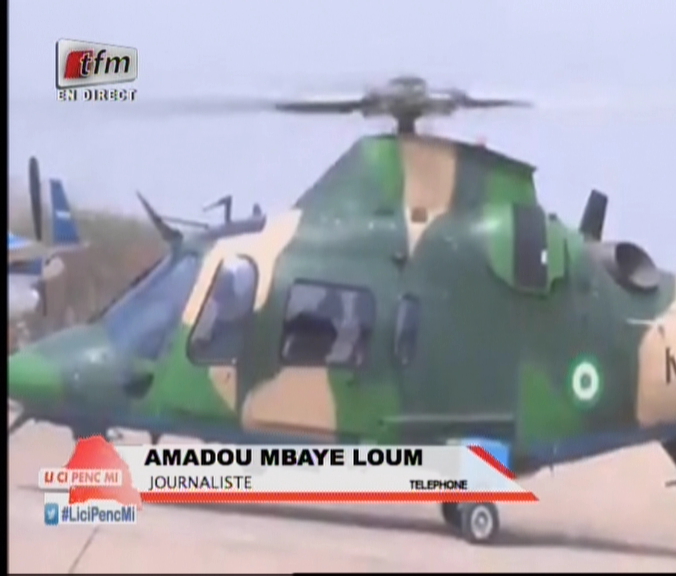 Révélation en direct, le village de Jammeh bombardé. Regardez