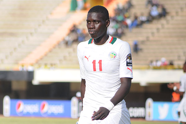 Le Sénégalais Ismaïla Sarr, le benjamin des footballeurs de la CAN 2017