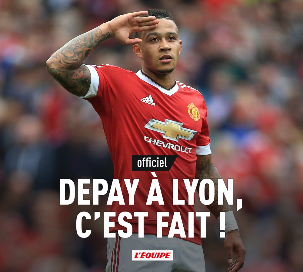 Memphis Depay est officiellement lyonnais