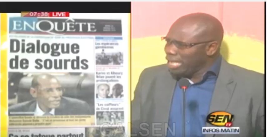 Vidéo- Revue de presse d’Ahmed Aidara du mardi 24 janvier 2017….Regardez !