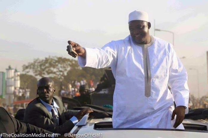 Gambie : Adama Barrow et la photo qui fait polémique