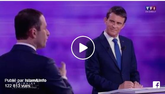 Vidéo: Benoit Hamon tacle Valls sur le port du voile