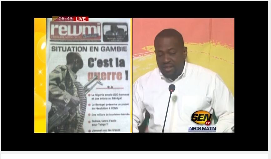 Vidéo- Revue de presse de Fabrice Nguéma du jeudi 19 janvier 2017…Regardez !