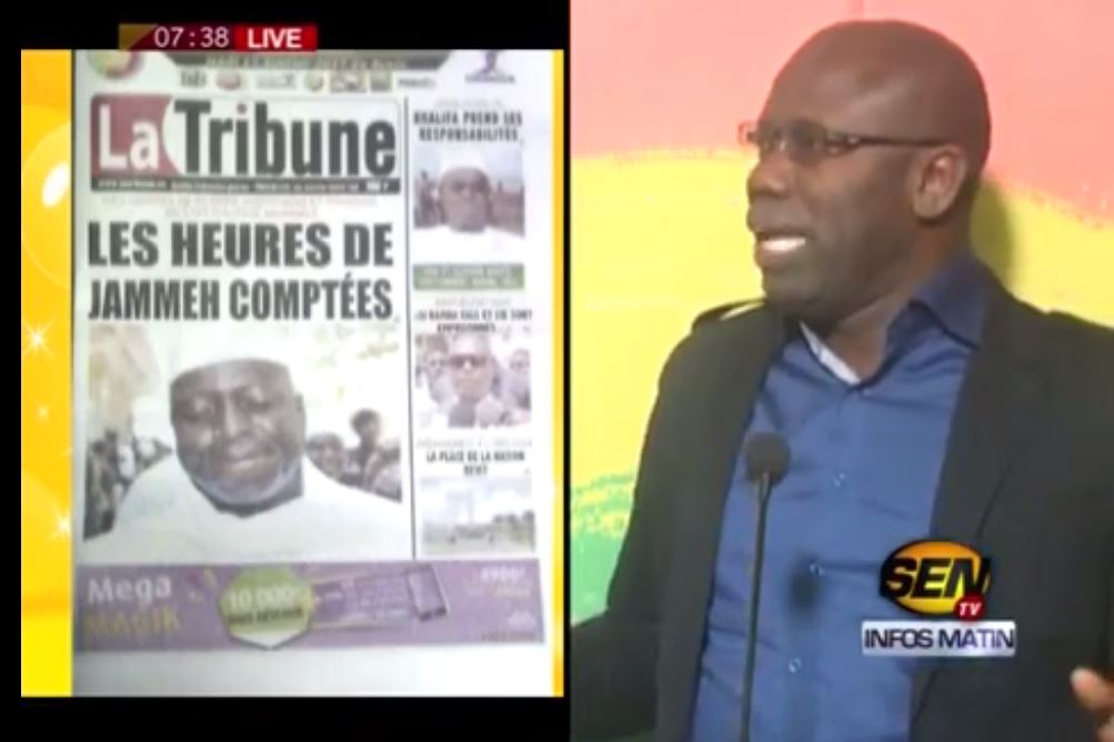 Vidéo – Revue de presse d&rsquo;Ahmed Aïdara du 09 jan 2017 sur la Sen Tv…