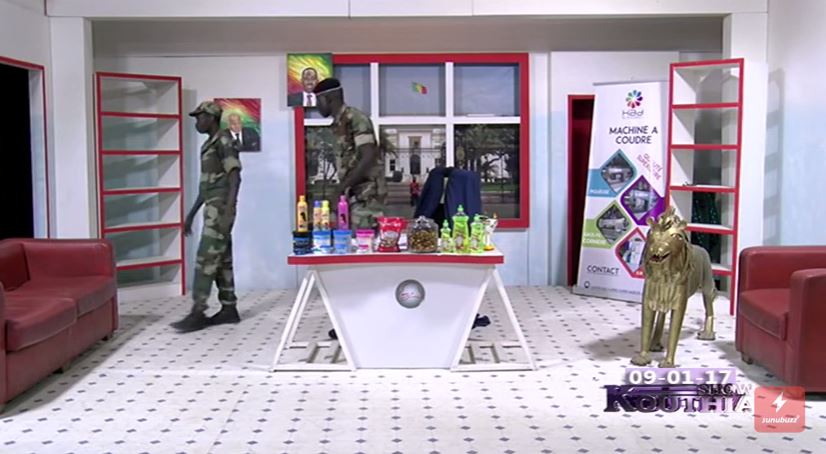 Vidéo – Omar Pene au ministère des forces armées, Kouthia show…