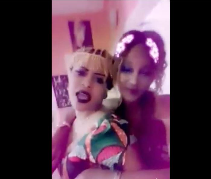 Vidéo : Encore GuiGui dans ses délires avec sa copine peulh – Regardez.