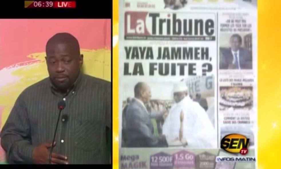 Vidéo – Revue de presse de Fabrice Nguéma du 03 janvier 2016 …Regardez !